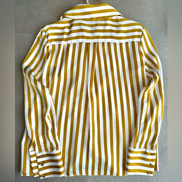 Zara stripped padded satin top - Picture 5 of 5